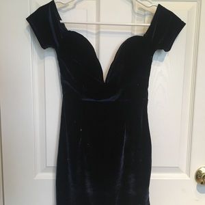 Velvet Mini Dress