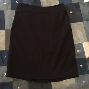 Black pencil skirt