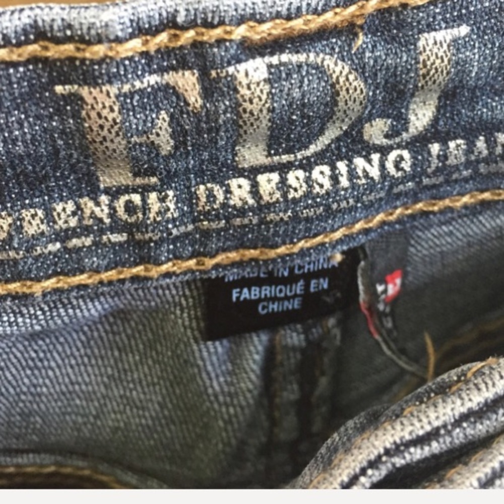 French dressing jeans Peggy sz 8 Bootcut blue.