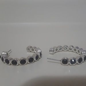 White House Black Market hoop earrings