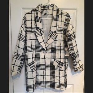 Tobi Plaid Coat