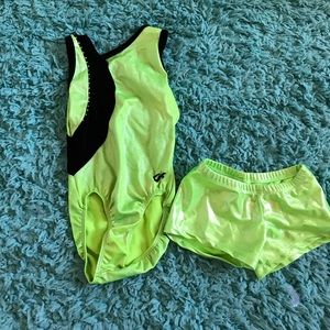 Leotard plus shorts bundle