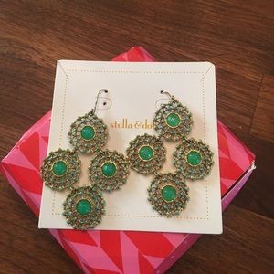 Stella & Dot Garden Chandelier Earrings