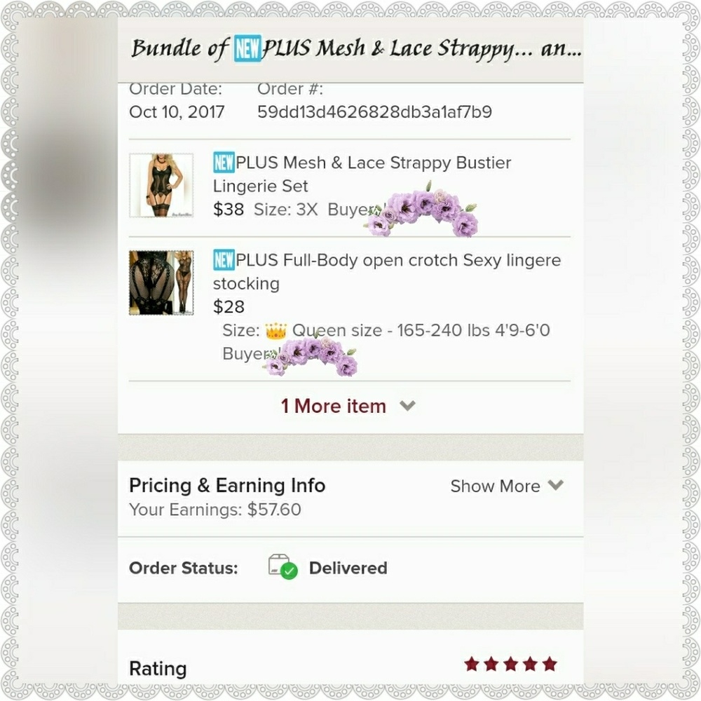 ⚡FLASH SALE Mesh & Lace Strappy Bustier Lingerie - Picture 6 of 6