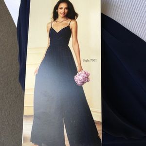 Alfred Angelo Navy Jumpsuit