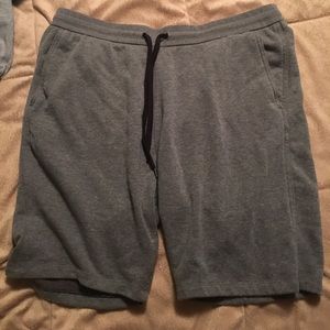 Levi's grey sweat shorts