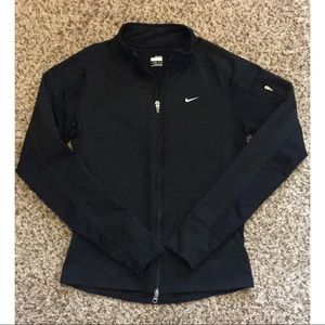 Nike Dri-Fit Black Jacket Size Small