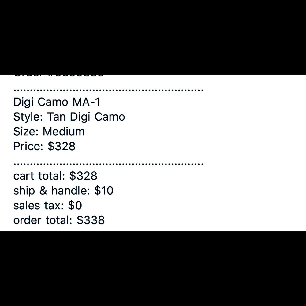 Tan Digi Camo Reversible Bomber Jacket