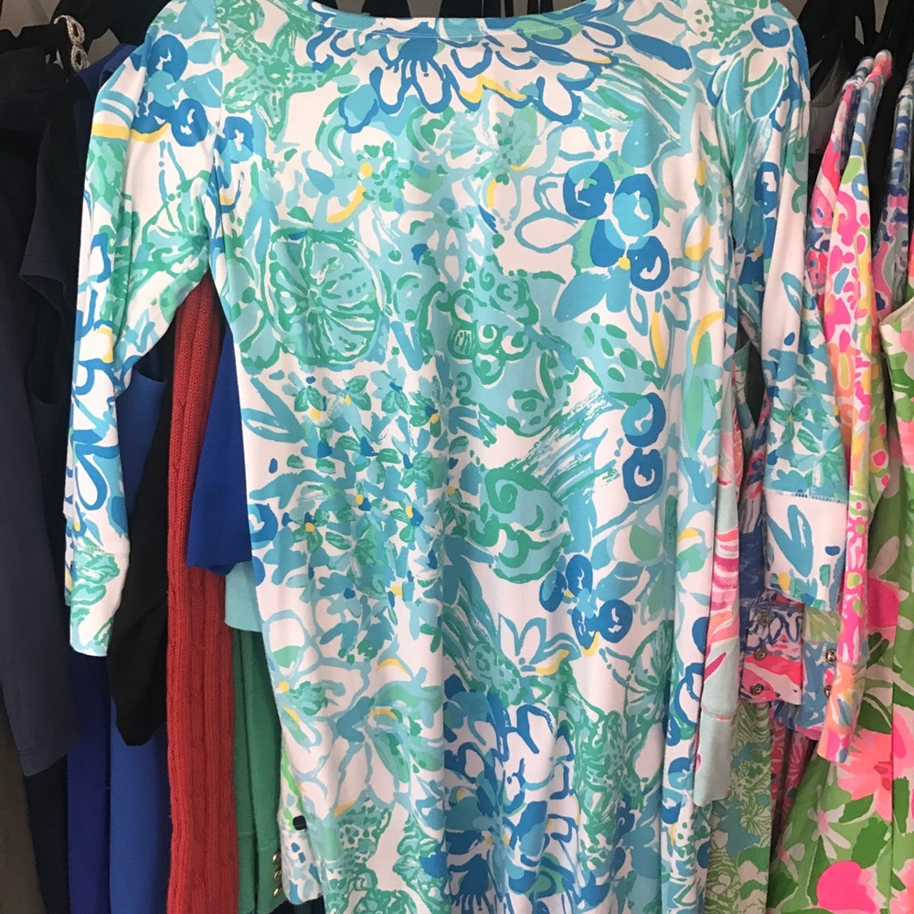 Lilly Pulitzer Sophie UPF 50 T shirt Dress