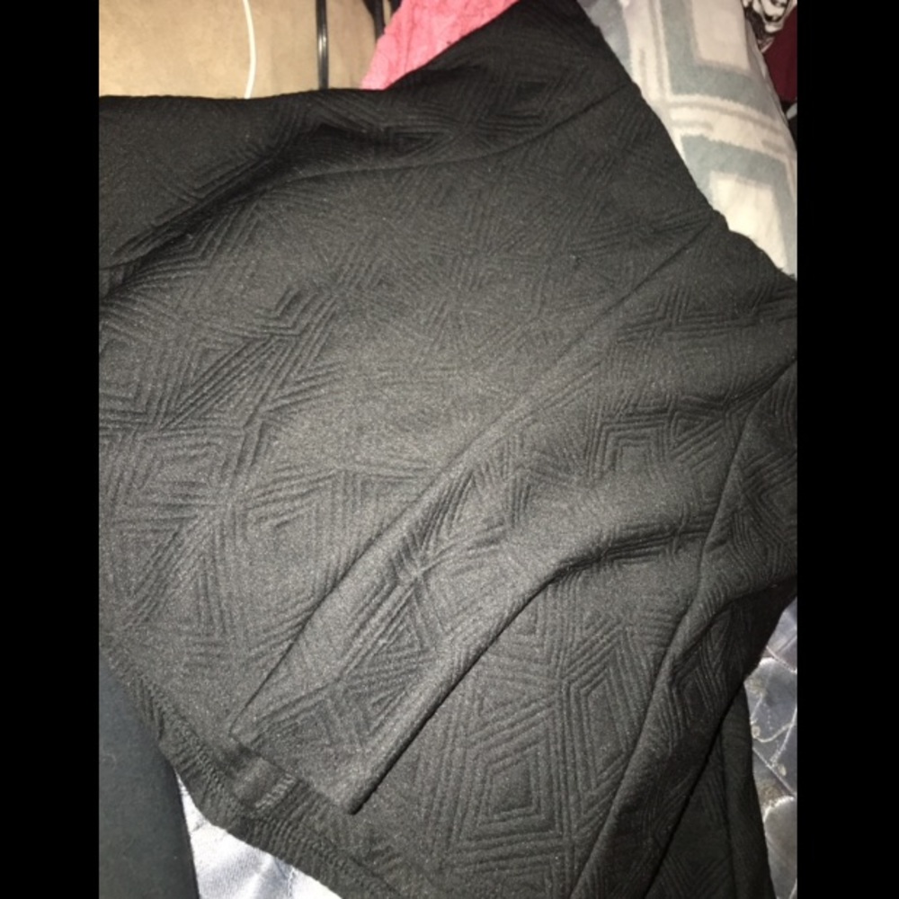 Short black forever 21 school girl skirt