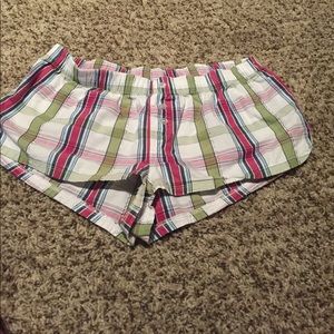 Aeropostale plaid pajama bottom