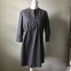 Gap Maternity Gray Button Down Dress Size Medium Gap Maternity Gray Button Down Dress Size Medium