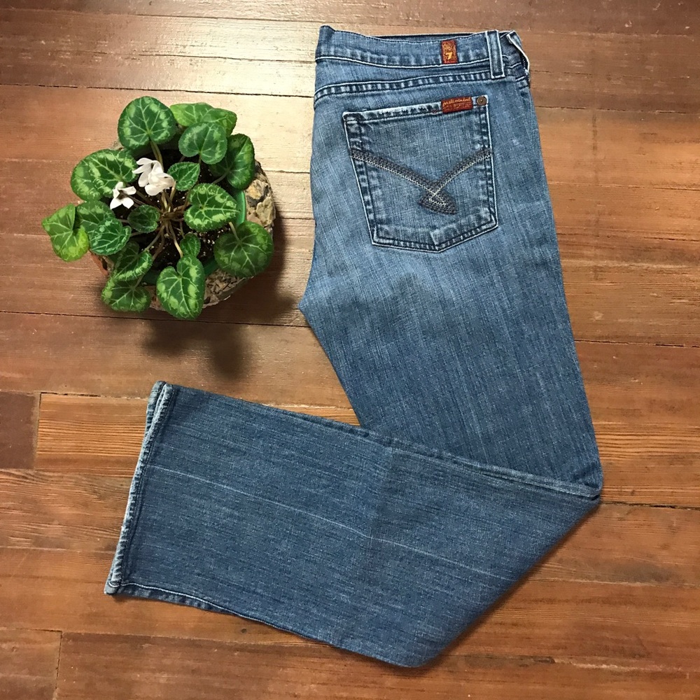 7 for all mankind Bootcut Jeans