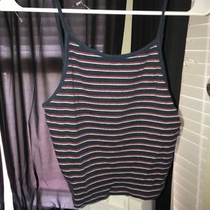 Brandy striped tank