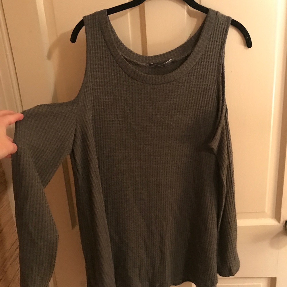 Gray sweater