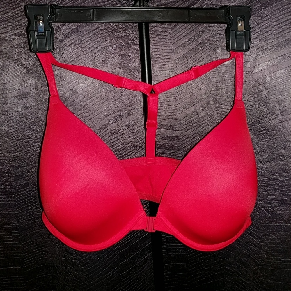 Hook in front PINK bra
