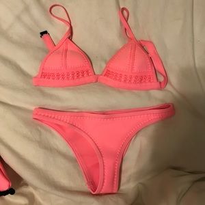 Pink Triangl Bikini