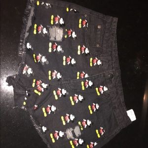 Mickey Mouse shorts
