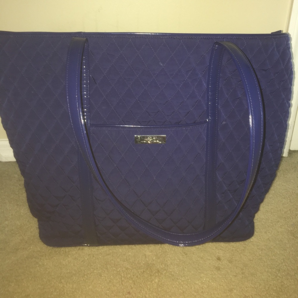 Navy blue Vera Bradley handbag/bookbag