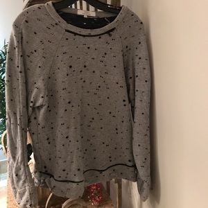 Grey Sweater with Holes