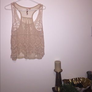 Crochet tank top