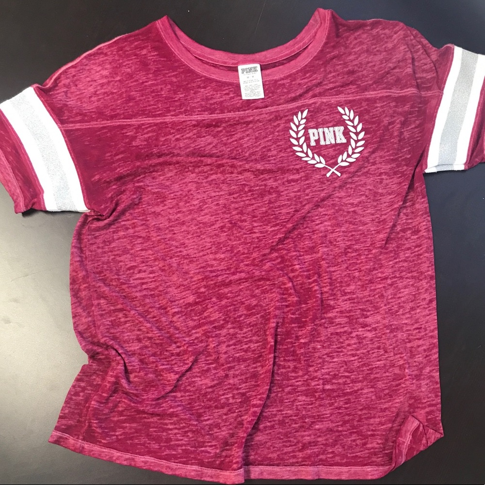 PINK Victoria's Secret Burnout Jersey top