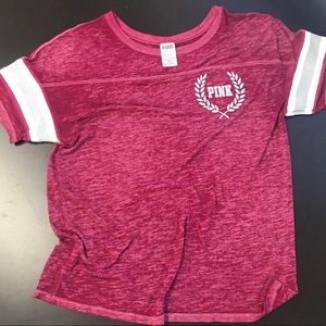 PINK Victoria's Secret Burnout Jersey top