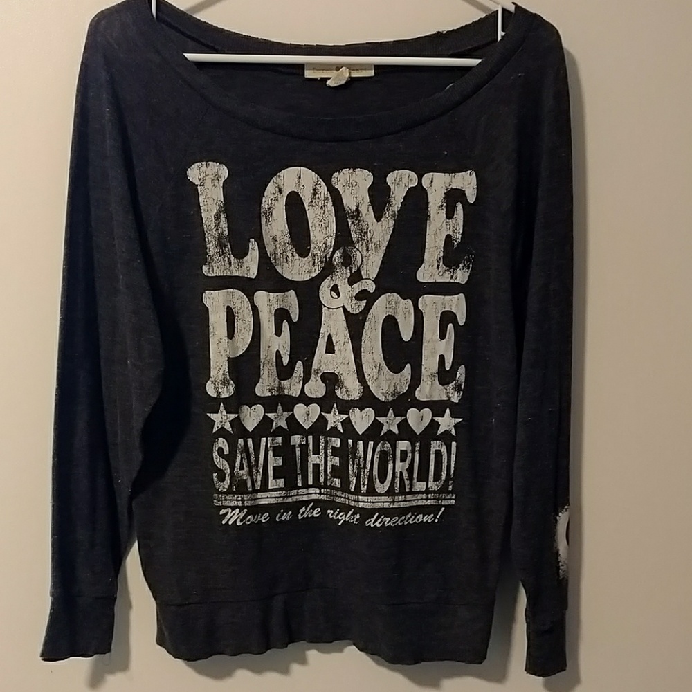 Love and peace shirt