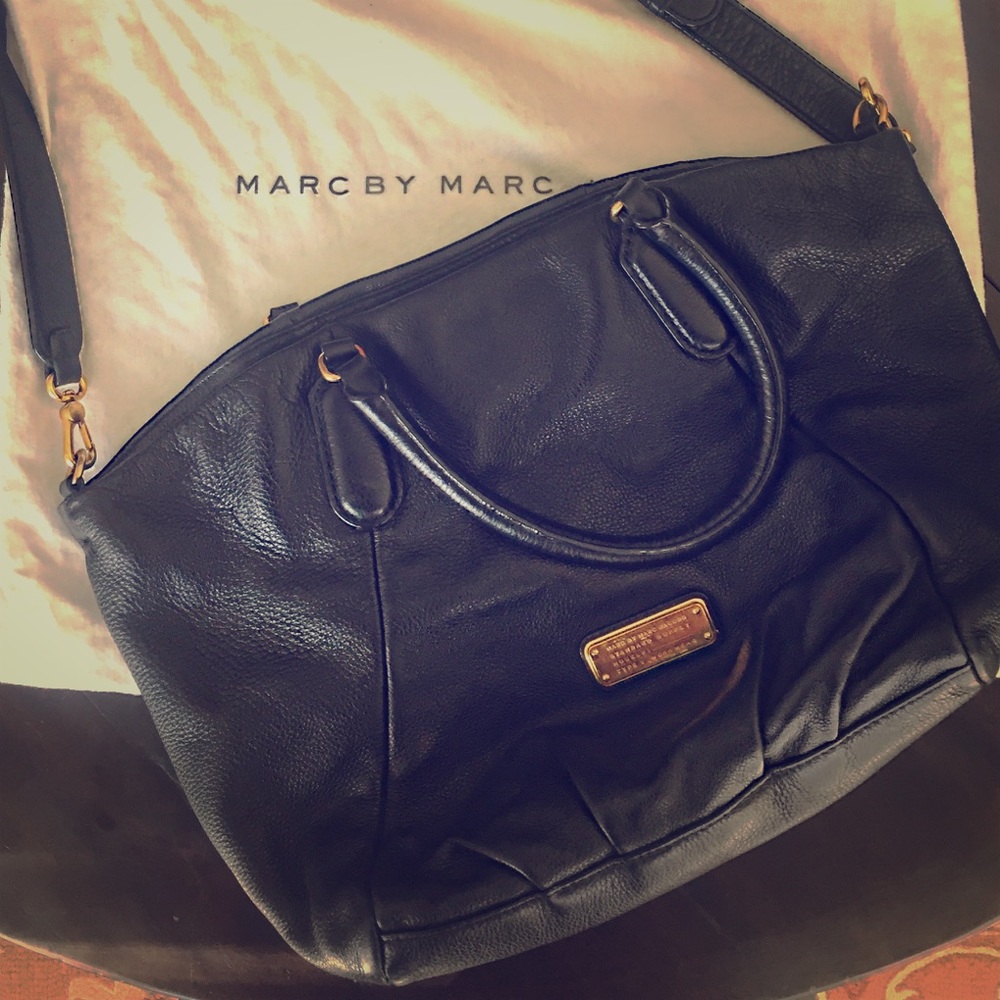 Marc by Marc Jacobs Q Fran Leather Top-Handle Tote