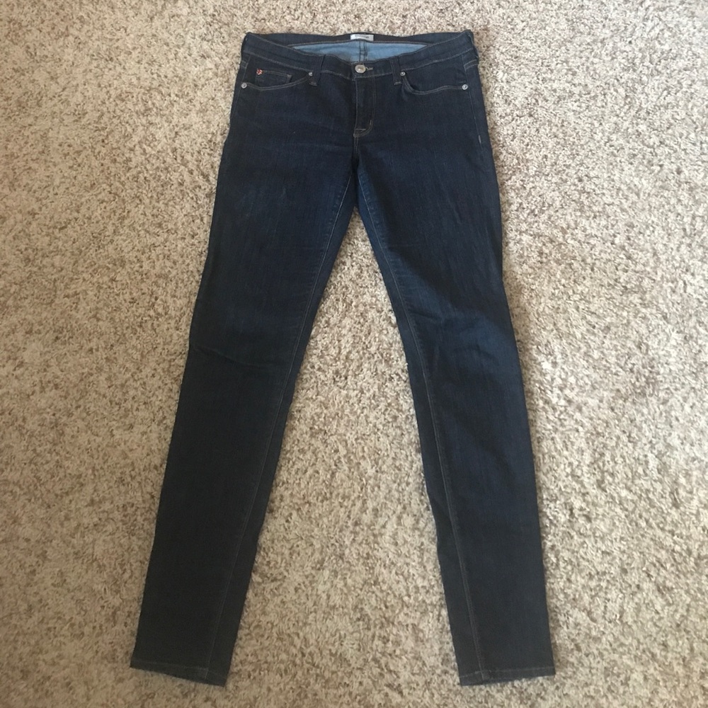 Hudson Jeans dark wash skinny jean