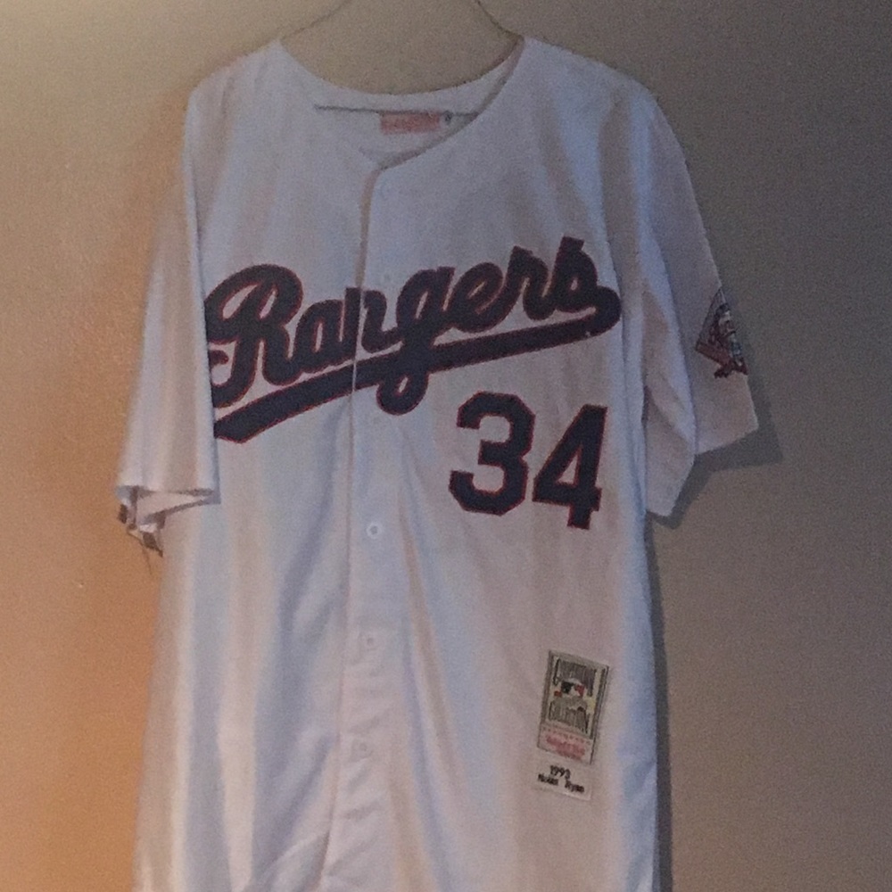 Authentic Nolan Ryan jersey