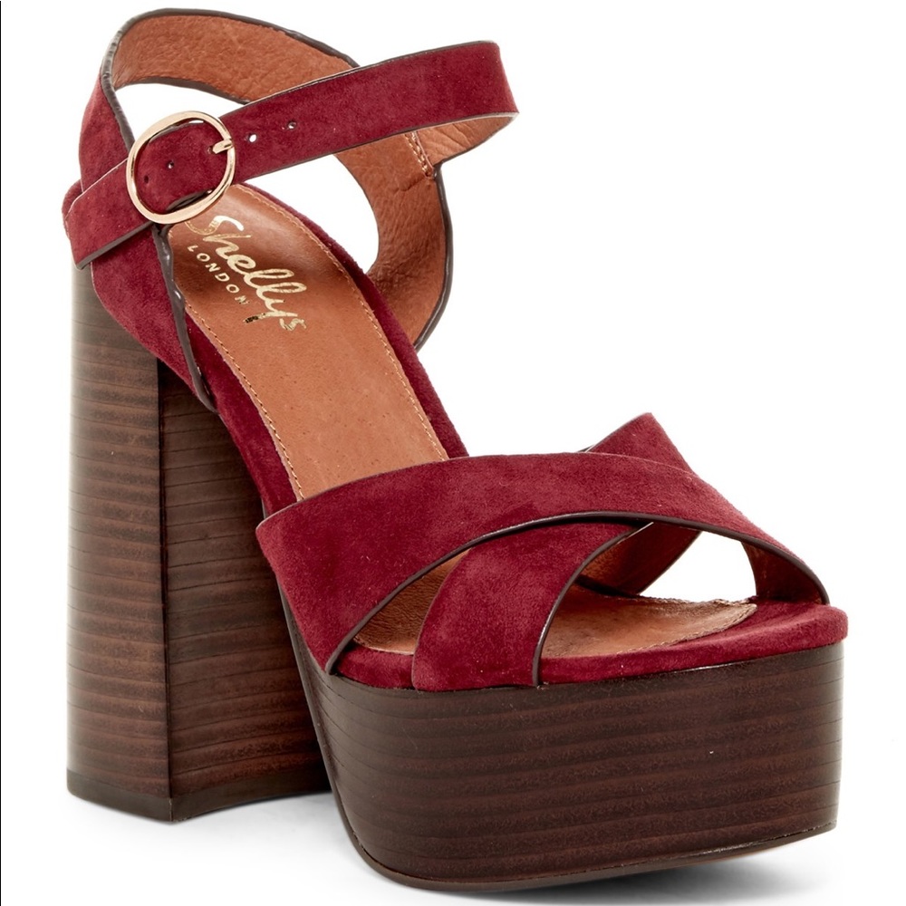 🆕 Flash Sale ⚡️Shellys London Suede Platform Heel