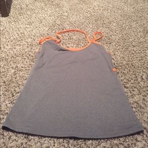 Gray Fabletics workout tank Gray Fabletics workout tank
