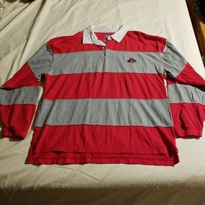 NCAA Ohio State long sleeve collard shirt