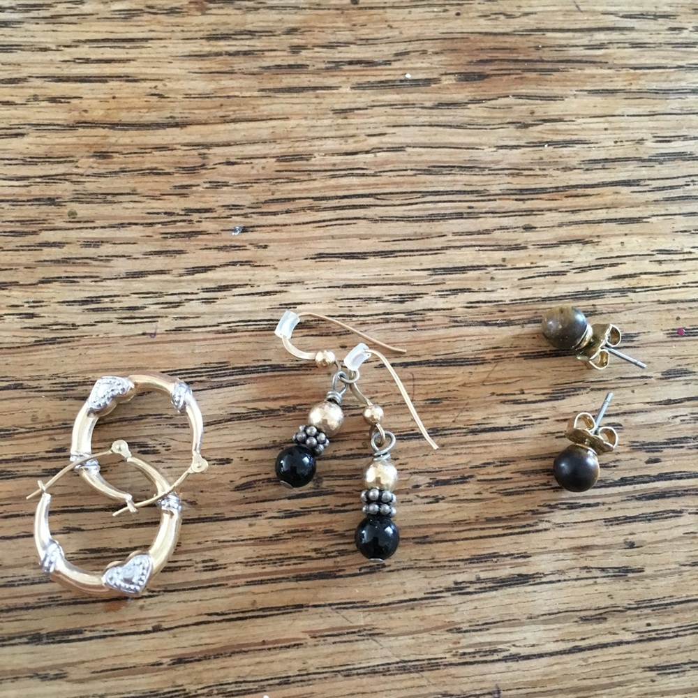 3 Earring Sets
