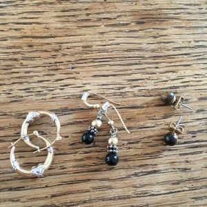 3 Earring Sets