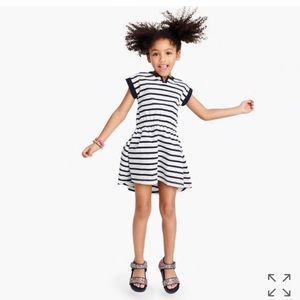 NWTS Girls stripped ringer dress size: 4