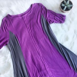 Soft Surroundings Color Block Jersey Tunic, XL Soft Surroundings Color Block Jersey Tunic, XL