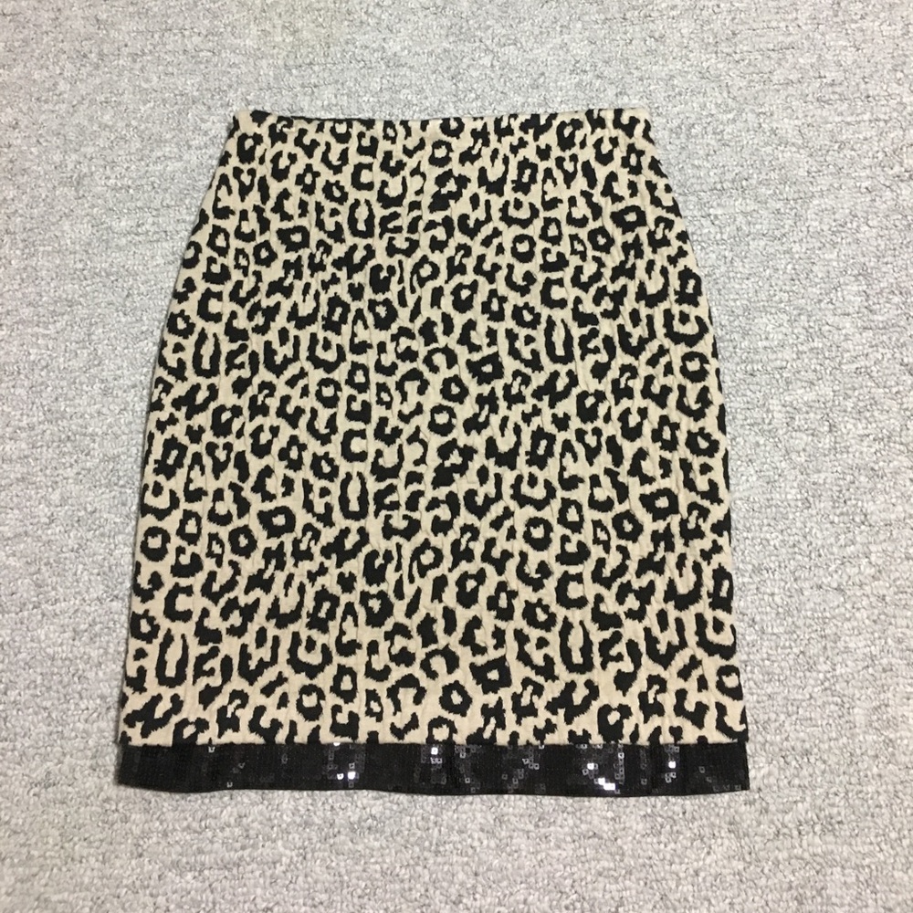 Joseph Ribkoff Leopard print skirt