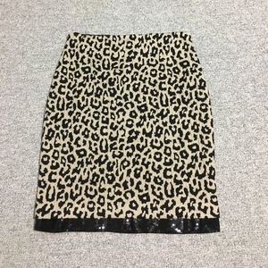 Joseph Ribkoff Leopard print skirt