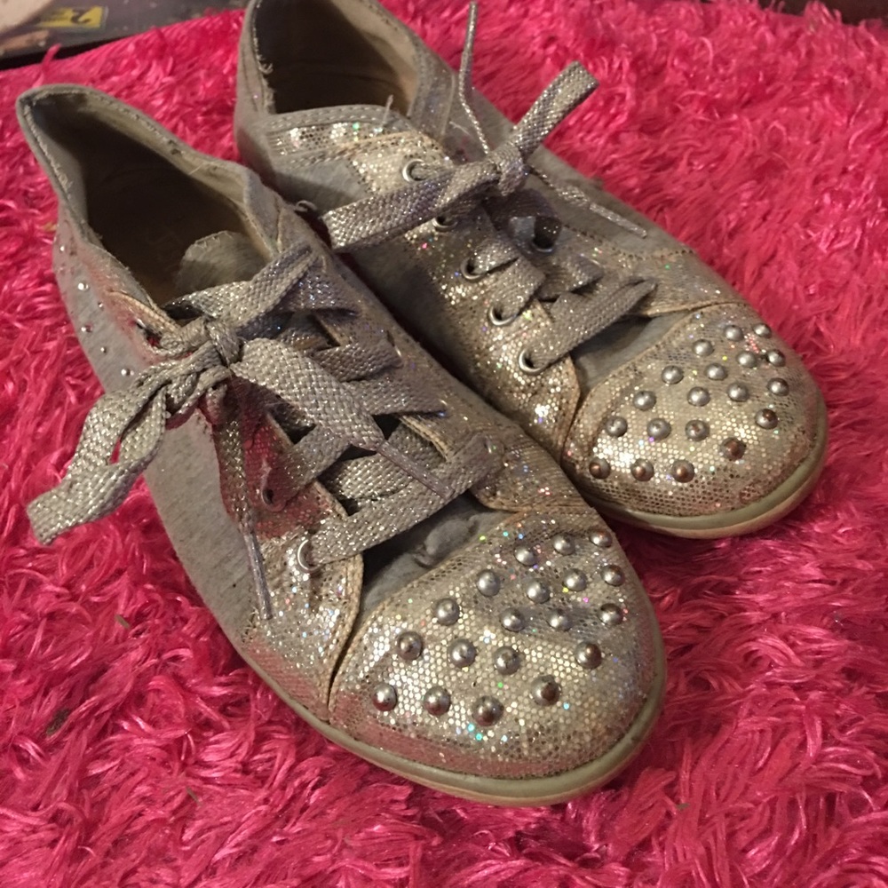 Sparkly sneakers