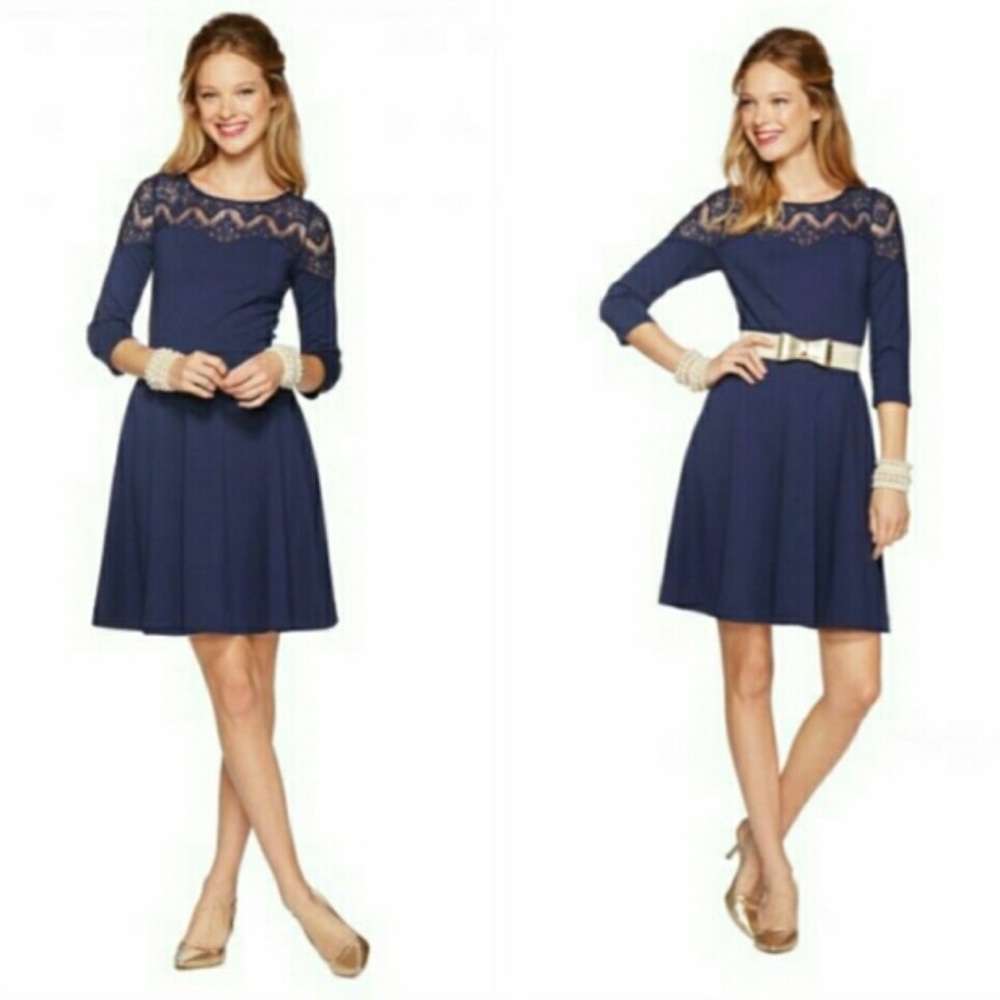 💙Lilly Pulitzer Navy Remmy Dress