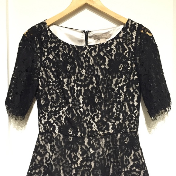 Banana Republic Fit and Flare Lace Dress - Picture 3 of 8