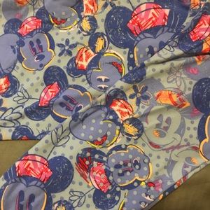 Lularoe Tc Disney Minnie Mouse leggings