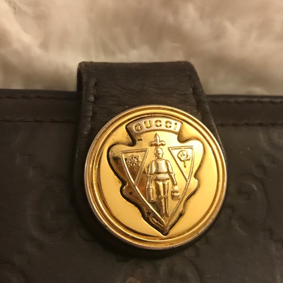 Vintage Gucci Brown Leather Wallet - Picture 2 of 8