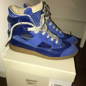 Maison Martin Margiela Cut Out Hightop Sneakers