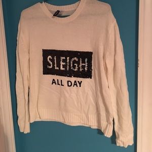 "Sleigh All Day" Sweater