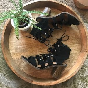 Size 6.5 dolce vita lace up heels