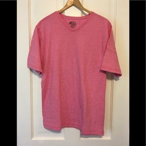 Boca Classic Pink V-Neck Tee for Men