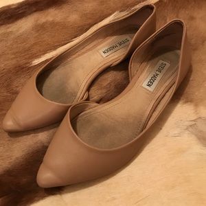 Nude Steve Madden Flats